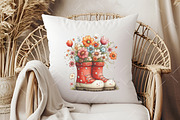 Whimsical Spring Clipart, an Illustration by OK Design (Thumbnail 5 of 6)