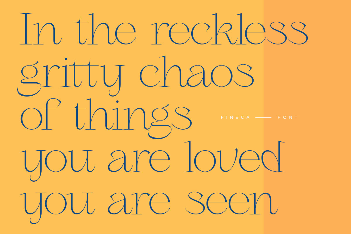Fineca, a Serif Font by vuuuds (Photo 3 of 10)