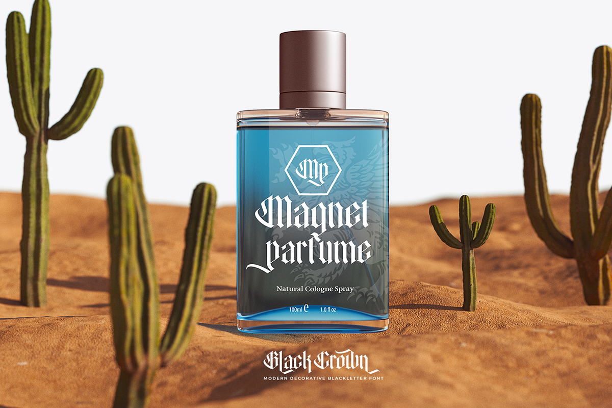 Black Crown Modern Blackletter Font, a Blackletter Font by Pixesia Studio (Photo 5 of 10)