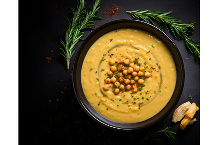 Chickpea Soup a classic of Umbrian, a Food & Drink Photo by Rodica Ciorba
