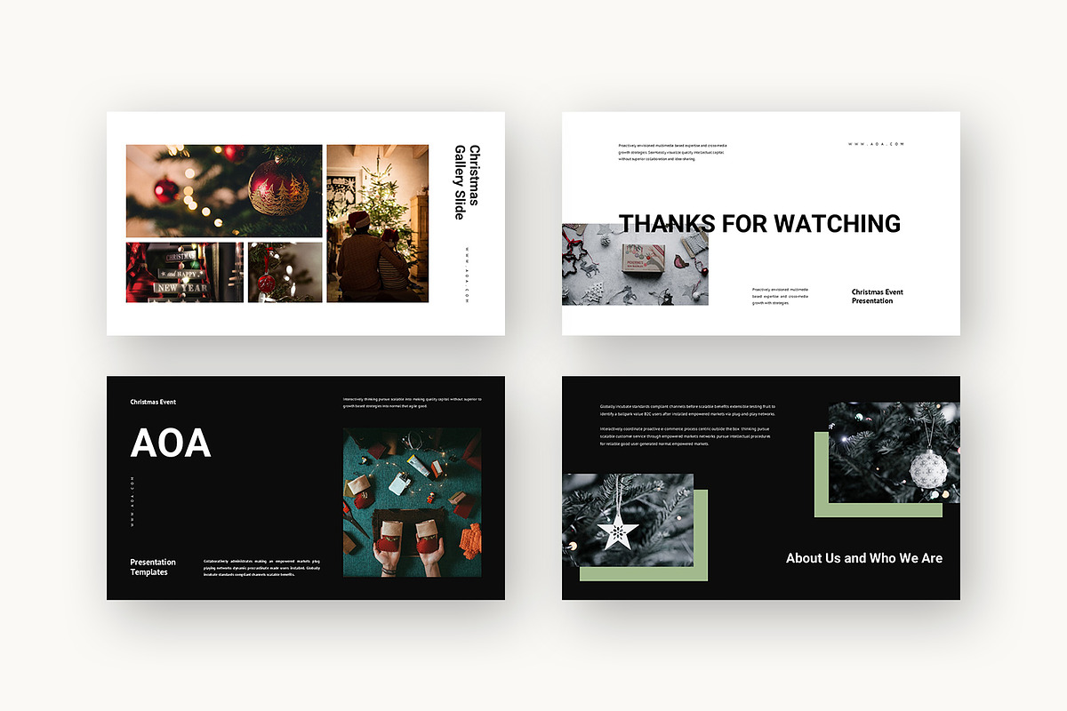 Aoa : Holiday Season Google Slides, a Presentation Template by Punkl Camp (Photo 9 of 16)
