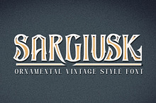 Sargiusk - Vintage Font