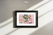 Horizontal Vintage Frame Mockup, a Household Mockup by momomockps (Thumbnail 3 of 13)