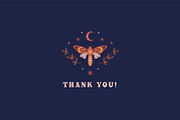 Mystic Moth | Vector collection, a Decorative Illustration by katieromanoff_art (Thumbnail 22 of 22)