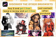 Procreate Oily Inkers and Sketch, a Brush Add-On by Cozy Brushery (Thumbnail 8 of 9)