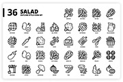 3,600 Icons x3 Styles, an Outline Icon by monkik (Thumbnail 245 of 299)