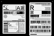 BARCODE LABEL SET, a Finance Illustration by NoSpoon Design (Thumbnail 5 of 6)