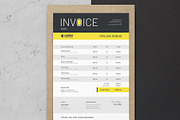 Invoice Template | Word & PSD, a Stationery Template by HiveArts (Thumbnail 2 of 2)