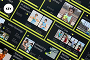 Black Modern Business Plan Keynote, a Presentation Template by graphicook (Thumbnail 1 of 5)
