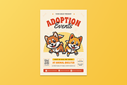 Adoption Events Flyer, a Flyer Template by MMPixelCraft (Thumbnail 4 of 5)