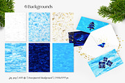 Abstract acrylic. Winter collection, an Object Graphic by Julie&Taily (Thumbnail 25 of 30)