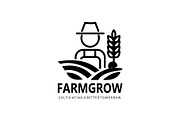 FarmGrow Agriculture Logo Template, a Branding & Logo Template by SANB (Thumbnail 3 of 3)