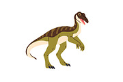 Dinosaurs set, seamless dino pattern, an Animal Illustration by PaperTrident (Thumbnail 4 of 21)