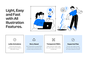 Stock Market Mini Illustrations, a Person Illustration by Prosymbols (Thumbnail 2 of 7)