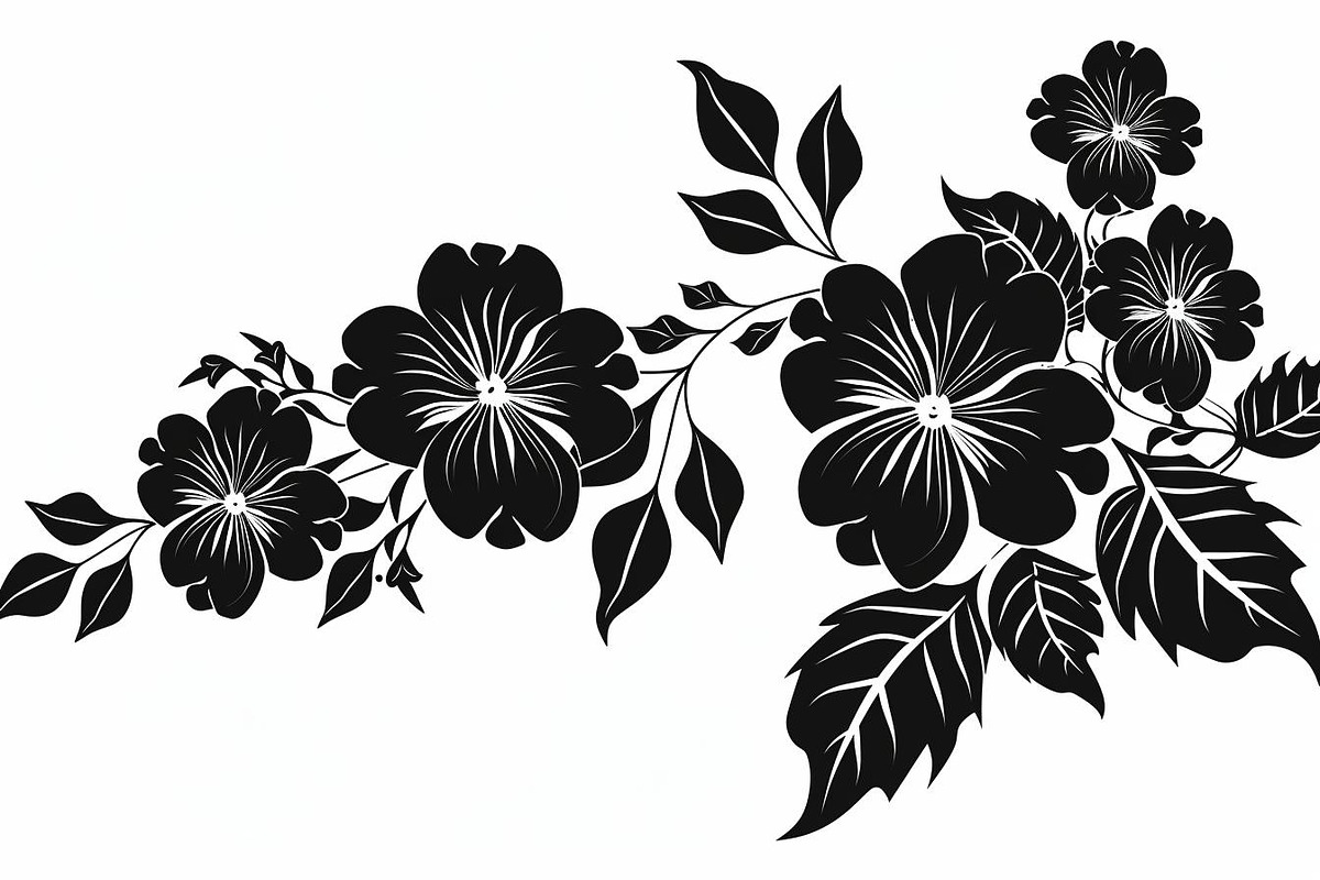Floral Frame Border Laser Cut Bundle, a Graphic by Creativeshirt (Photo 3 of 11)