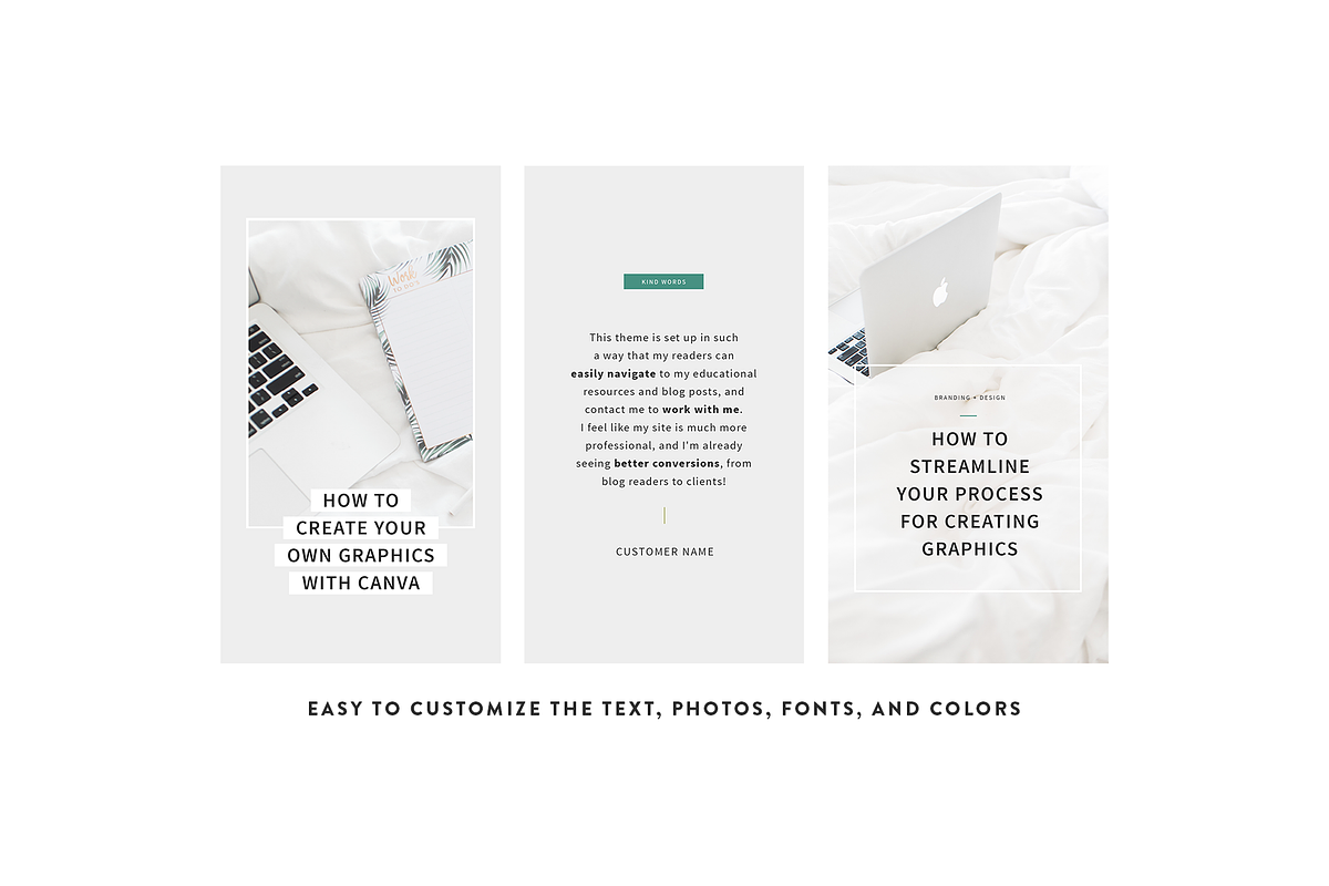 Jade Instagram Templates, a Social Media Template by Coded Creative (Photo 2 of 5)