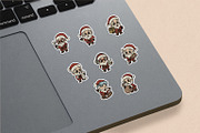 Cute Hand-Drawn Santa Claus Vector, an Illustration by MEANDSTUDIO (Thumbnail 7 of 8)