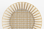 Wicker Basket Ikea Gaddis d50, an Object 3D Model by Markelos (Thumbnail 3 of 8)