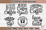Coffee SVG Bundle, Coffee Quotes SVG, an Illustration by NS Arts Shop (Thumbnail 3 of 6)