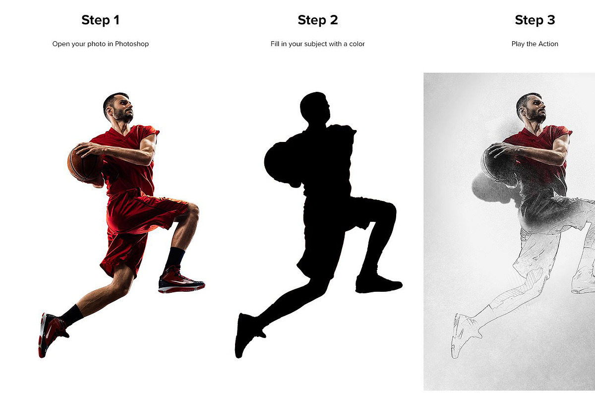 Sketch Photoshop Action, an Action Add-On by Sevenstyles (Photo 2 of 22)