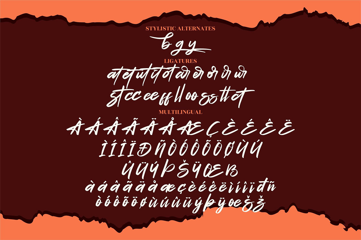 Kagemasha Brush LS, a Font by GranzCreative (Photo 2 of 15)