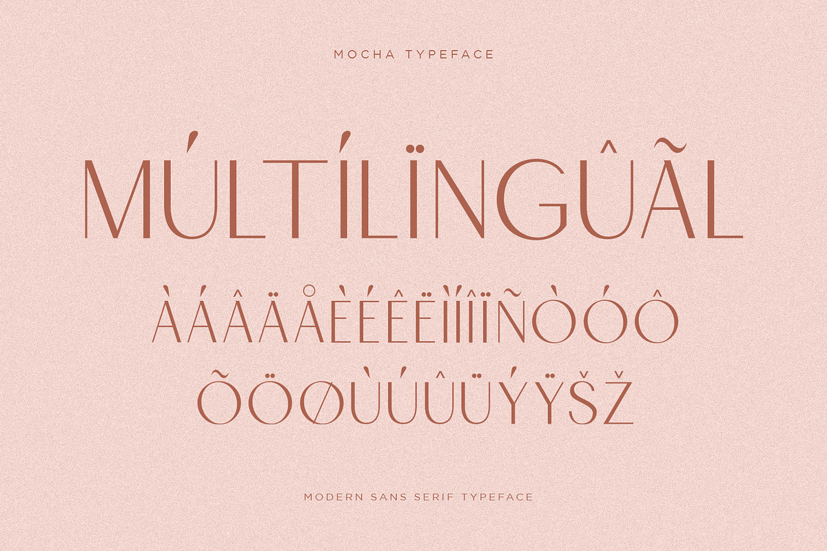 Mocha | Modern Display Sans, a Serif Font by Pentagonistudio (Photo 10 of 10)