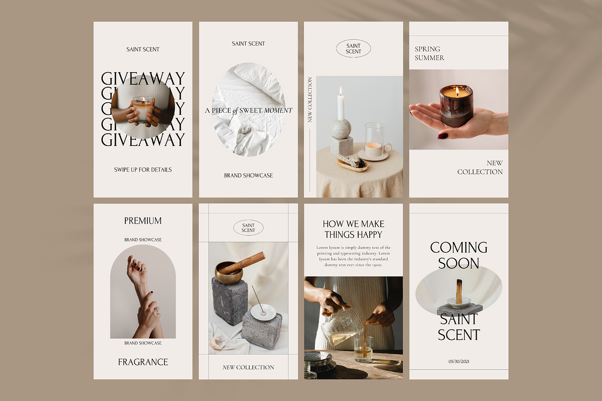 Aesthetic IG Post & Stories Template, a Social Media Template by Rumiz Design (Photo 10 of 13)