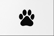 Paw Cutout Cat Clipart Bundle, an Illustration by jahid234 (Thumbnail 8 of 9)