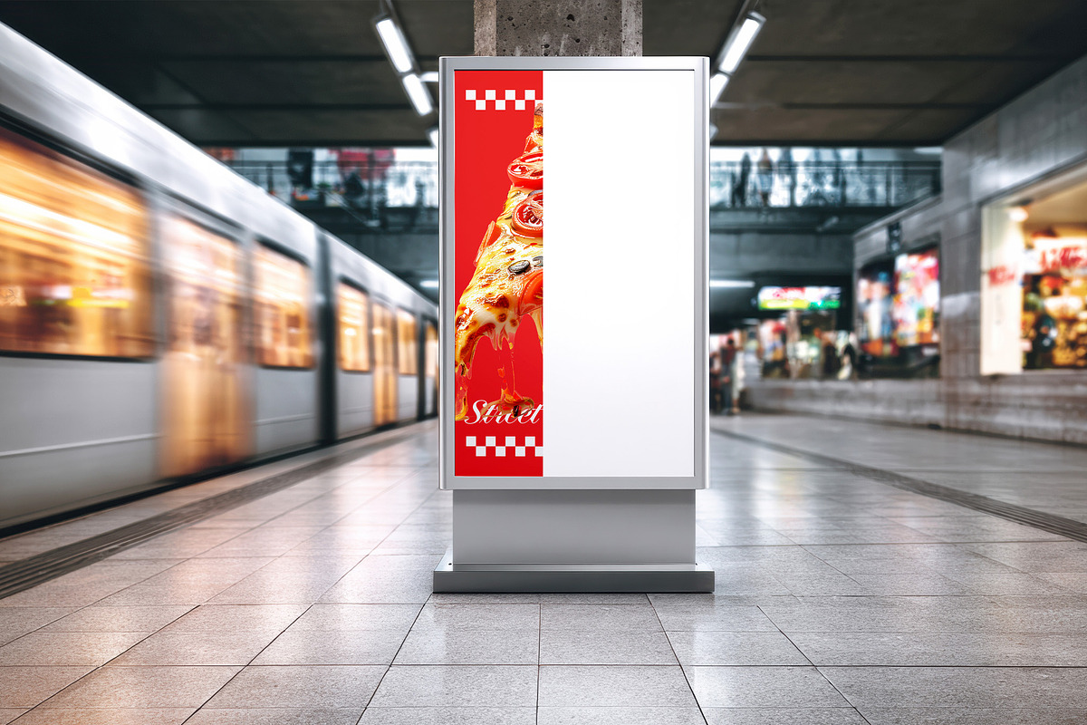 Urban Street Billboard Mockup Bundle, an Advertising Mockup by Mego-studio (Photo 9 of 11)