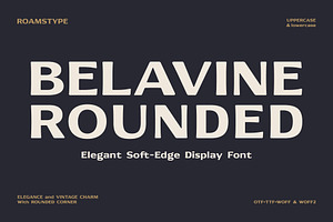 Belavine Rounded – Elegant Soft-Edge