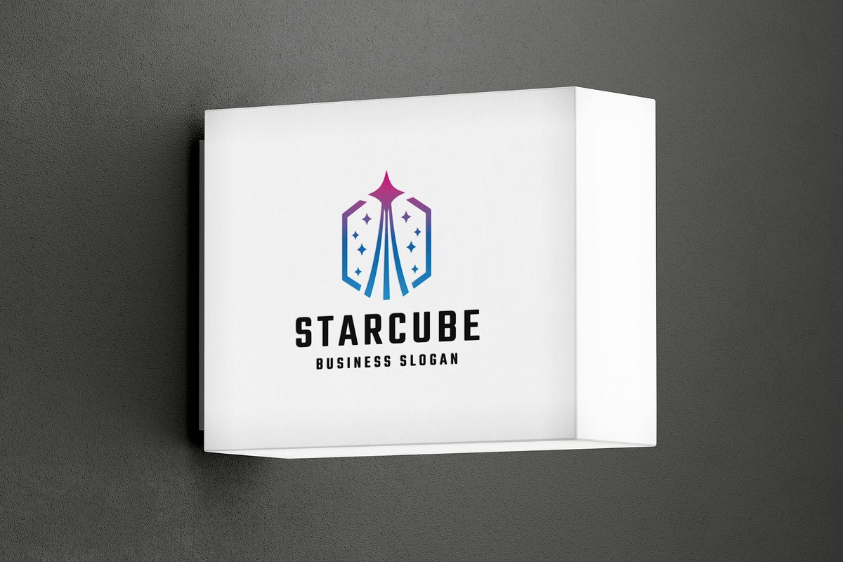 Star Cube Way Logo, a Branding & Logo Template by Design_Planet (Photo 2 of 5)