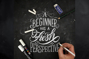 Chalk Dust - Photoshop Lettering Kit