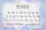 WriteUp - Handwritten Awesome Font, a Script Font by rix_designs (Thumbnail 5 of 5)
