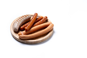 Traditional German sausages, a Food & Drink Photo by etorres69