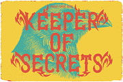 Raven Curse - Decorative Blackletter, a Blackletter Font by JumboDesign (Thumbnail 2 of 6)