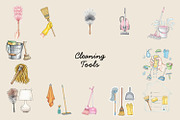 Cleaning Goodnotes Stickers, a Decorative Illustration by ikarifq shop (Thumbnail 3 of 7)