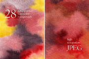 Hand-Painted Watercolor Backgrounds, a Background Graphic by CapriceMeDesigns (Thumbnail 5 of 18)