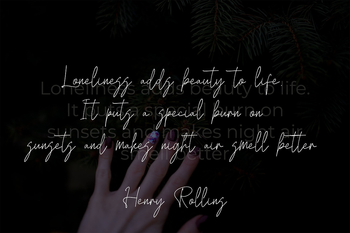 Metafora Signature Script Font, a Script Font by NTC Graphic (Photo 2 of 9)