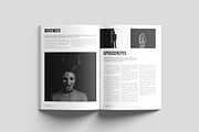Simple Magazine II Canva Template, a Magazine Template by GoldenGrid Studio (Thumbnail 8 of 9)