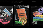 Sticker Mockup Machine Multi-Holo, a Packaging Mockup by Mocku (Thumbnail 15 of 22)