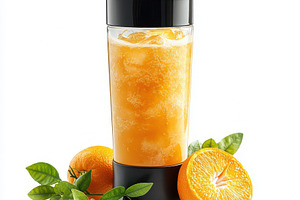 Refreshing Orange Smoothie in Portab, a Food & Drink Photo by Pixeness Studio