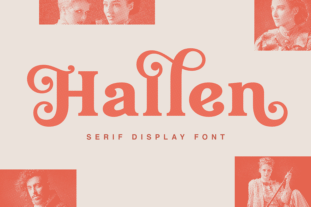 Hallen - Modern Classic Font, a Serif Font by Edignwn Type (Photo 1 of 12)