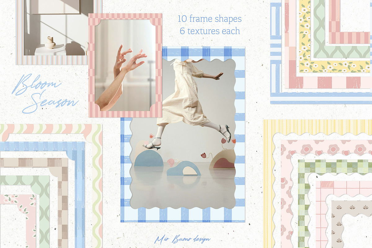 Bloom Season: Backgrounds & Frames, a Background Graphic by Mio Buono (Photo 6 of 10)