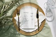 Card Mockup 5x7 Menu, a Merchandise Mockup by PawMockups (Thumbnail 4 of 9)