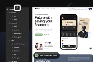 Financial Banking Landing Page