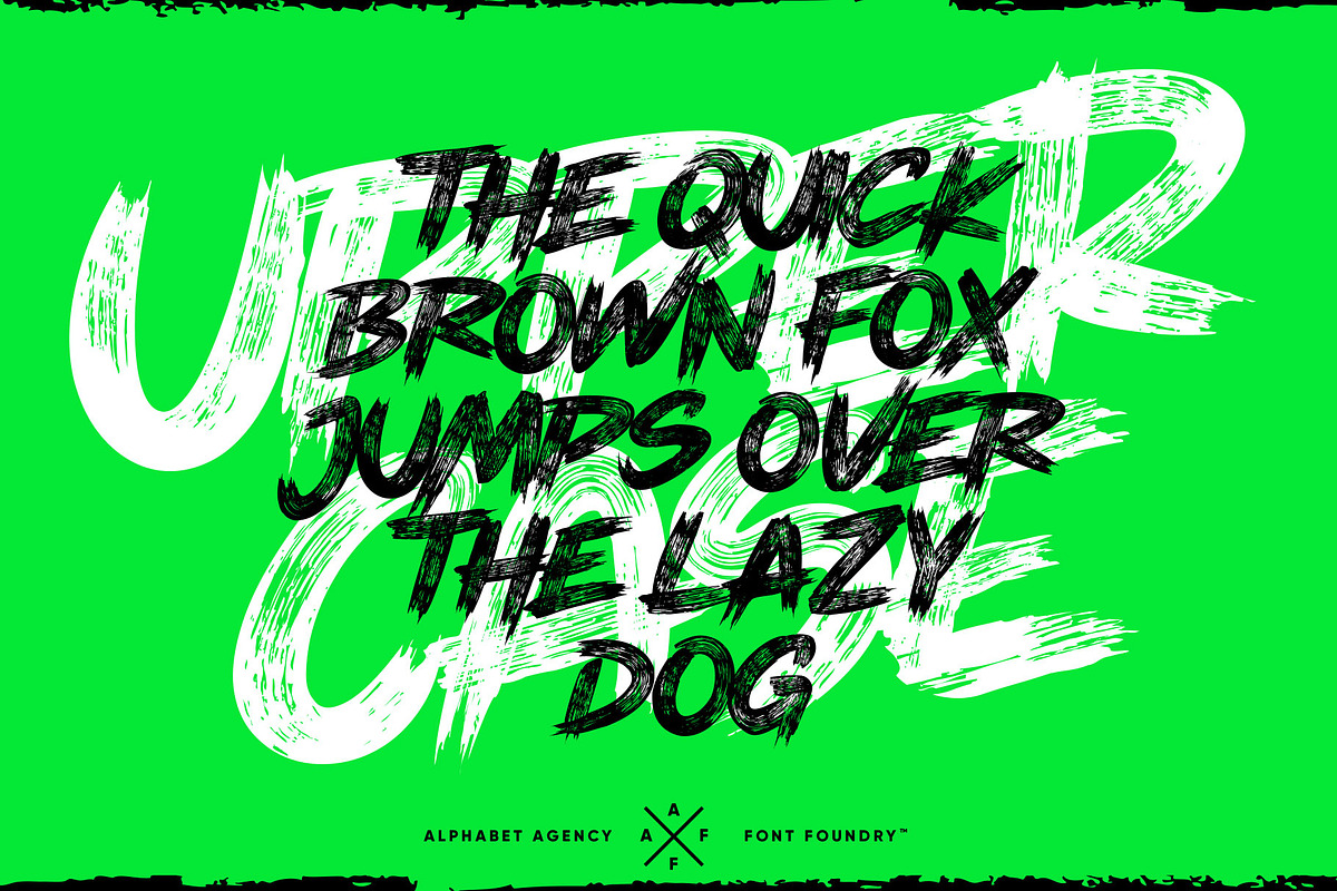 THEY LIVE PAINT BRUSH FONT preview 3