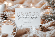 Christmas Card Mockup Bundle, a Product Mockup by TatiMockup (Thumbnail 7 of 8)