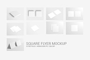 Flyer Square Mock-Up, a Print Template by AlkStudio (Thumbnail 12 of 12)