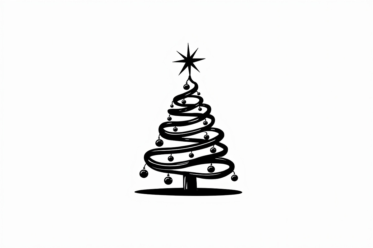 Holiday Window Christmas Tree Bundle, an Illustration by Amazin_art (Photo 10 of 21)
