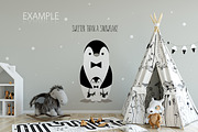 KIDS WALL & FRAMES Mockup Bundle - 2, a Print Template by Yuri-U (Thumbnail 29 of 43)